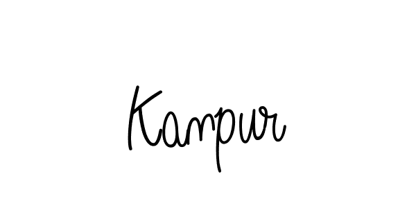 How to make Kanpur signature? Angelique-Rose-font-FFP is a professional autograph style. Create handwritten signature for Kanpur name. Kanpur signature style 5 images and pictures png