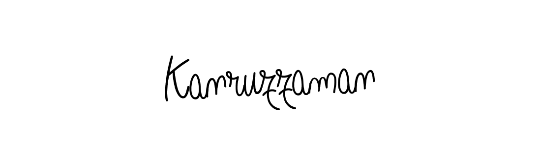 Make a short Kanruzzaman signature style. Manage your documents anywhere anytime using Angelique-Rose-font-FFP. Create and add eSignatures, submit forms, share and send files easily. Kanruzzaman signature style 5 images and pictures png