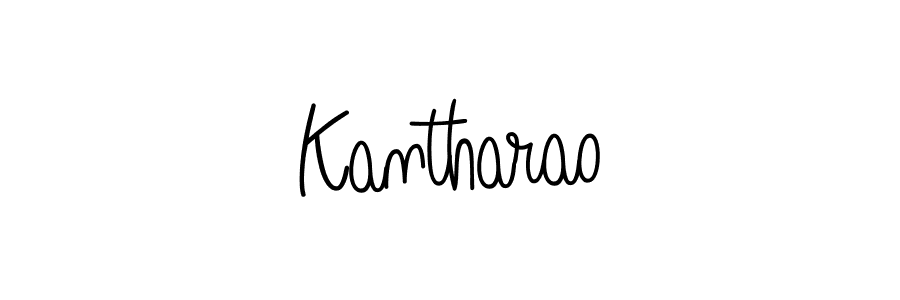 Create a beautiful signature design for name Kantharao. With this signature (Angelique-Rose-font-FFP) fonts, you can make a handwritten signature for free. Kantharao signature style 5 images and pictures png