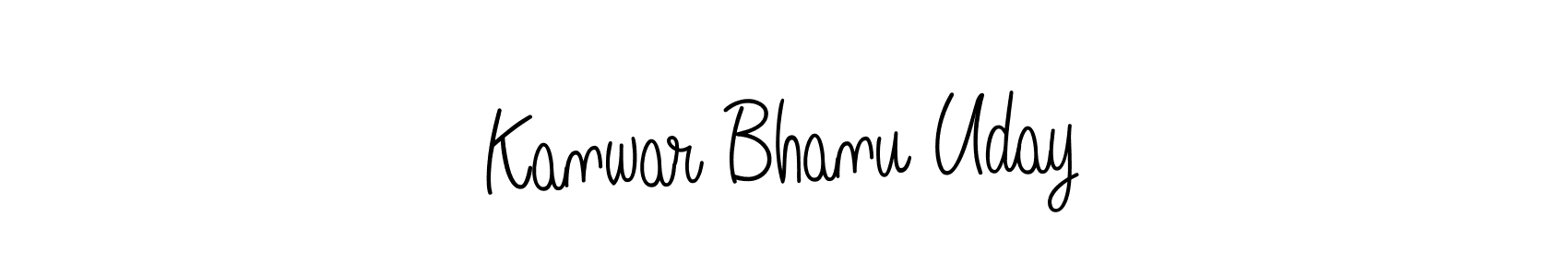 Make a beautiful signature design for name Kanwar Bhanu Uday. Use this online signature maker to create a handwritten signature for free. Kanwar Bhanu Uday signature style 5 images and pictures png