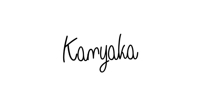 You can use this online signature creator to create a handwritten signature for the name Kanyaka. This is the best online autograph maker. Kanyaka signature style 5 images and pictures png