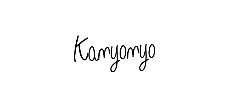 Make a beautiful signature design for name Kanyonyo. Use this online signature maker to create a handwritten signature for free. Kanyonyo signature style 5 images and pictures png