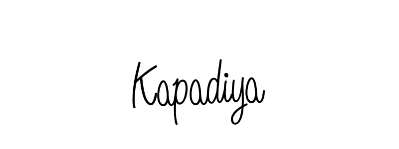 You can use this online signature creator to create a handwritten signature for the name Kapadiya. This is the best online autograph maker. Kapadiya signature style 5 images and pictures png