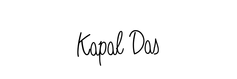 Make a beautiful signature design for name Kapal Das. With this signature (Angelique-Rose-font-FFP) style, you can create a handwritten signature for free. Kapal Das signature style 5 images and pictures png