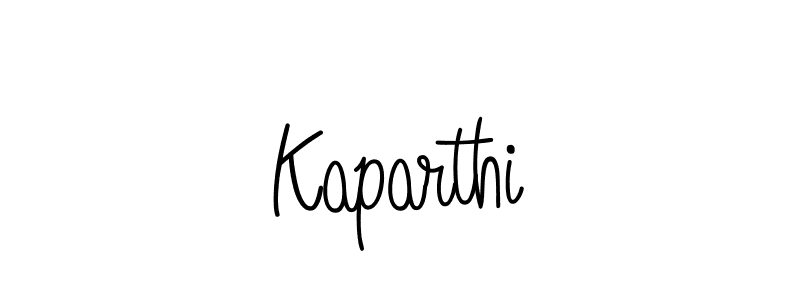 Once you've used our free online signature maker to create your best signature Angelique-Rose-font-FFP style, it's time to enjoy all of the benefits that Kaparthi name signing documents. Kaparthi signature style 5 images and pictures png