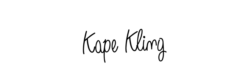 Angelique-Rose-font-FFP is a professional signature style that is perfect for those who want to add a touch of class to their signature. It is also a great choice for those who want to make their signature more unique. Get Kape Kling name to fancy signature for free. Kape Kling signature style 5 images and pictures png