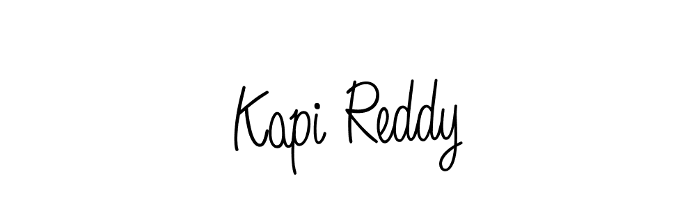 Angelique-Rose-font-FFP is a professional signature style that is perfect for those who want to add a touch of class to their signature. It is also a great choice for those who want to make their signature more unique. Get Kapi Reddy name to fancy signature for free. Kapi Reddy signature style 5 images and pictures png