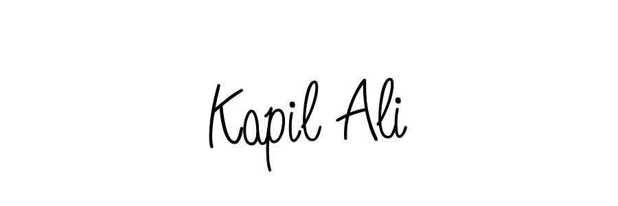 This is the best signature style for the Kapil Ali name. Also you like these signature font (Angelique-Rose-font-FFP). Mix name signature. Kapil Ali signature style 5 images and pictures png