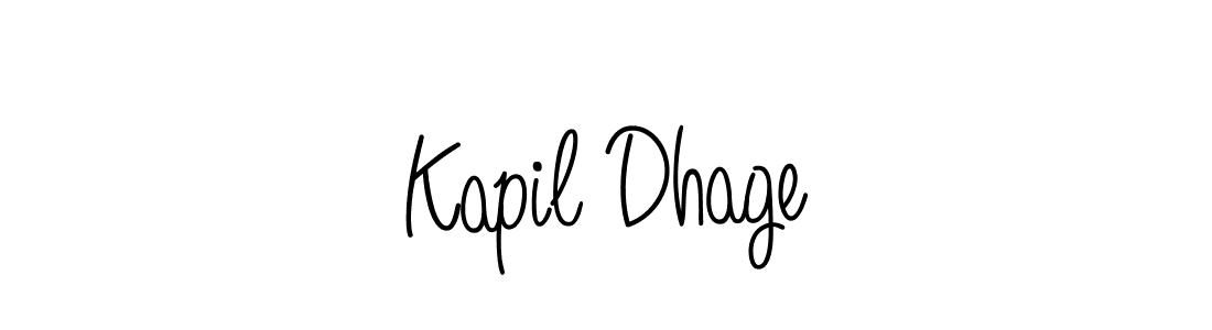 if you are searching for the best signature style for your name Kapil Dhage. so please give up your signature search. here we have designed multiple signature styles  using Angelique-Rose-font-FFP. Kapil Dhage signature style 5 images and pictures png