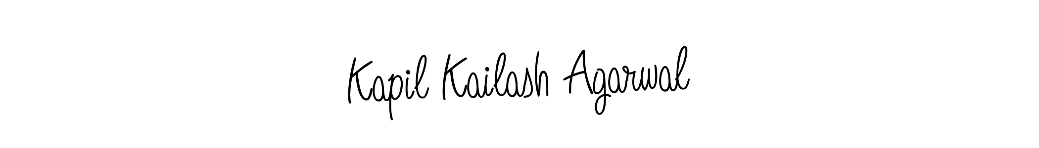 Also You can easily find your signature by using the search form. We will create Kapil Kailash Agarwal name handwritten signature images for you free of cost using Angelique-Rose-font-FFP sign style. Kapil Kailash Agarwal signature style 5 images and pictures png