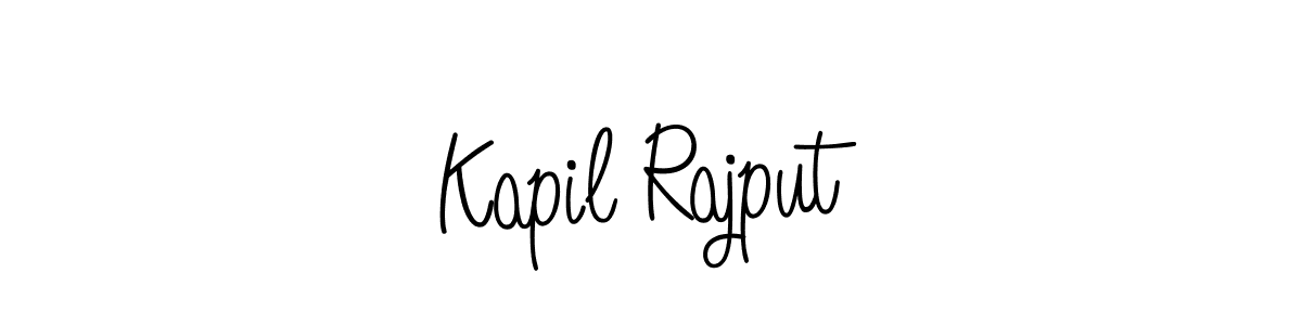 Kapil Rajput stylish signature style. Best Handwritten Sign (Angelique-Rose-font-FFP) for my name. Handwritten Signature Collection Ideas for my name Kapil Rajput. Kapil Rajput signature style 5 images and pictures png