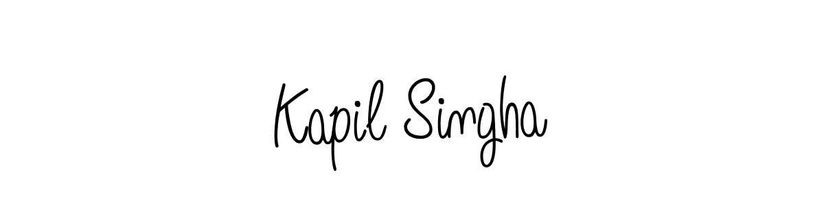 How to make Kapil Singha signature? Angelique-Rose-font-FFP is a professional autograph style. Create handwritten signature for Kapil Singha name. Kapil Singha signature style 5 images and pictures png