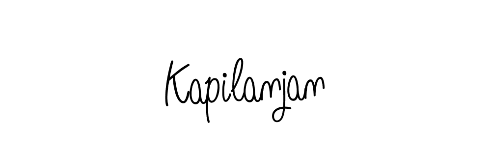 How to make Kapilanjan name signature. Use Angelique-Rose-font-FFP style for creating short signs online. This is the latest handwritten sign. Kapilanjan signature style 5 images and pictures png