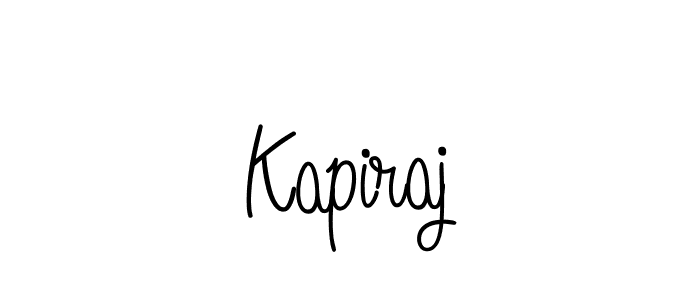 Make a beautiful signature design for name Kapiraj. Use this online signature maker to create a handwritten signature for free. Kapiraj signature style 5 images and pictures png