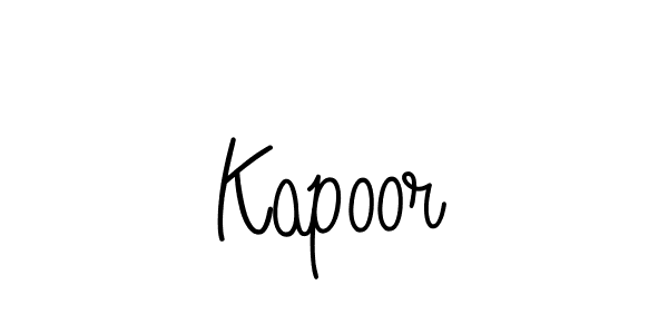 Kapoor stylish signature style. Best Handwritten Sign (Angelique-Rose-font-FFP) for my name. Handwritten Signature Collection Ideas for my name Kapoor. Kapoor signature style 5 images and pictures png