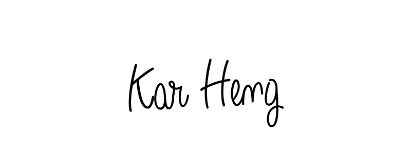 You can use this online signature creator to create a handwritten signature for the name Kar Heng. This is the best online autograph maker. Kar Heng signature style 5 images and pictures png