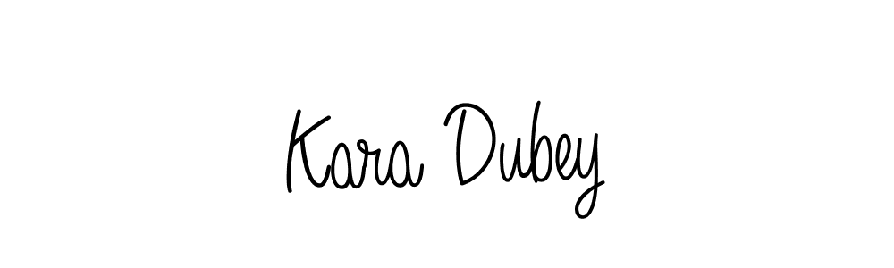 How to make Kara Dubey signature? Angelique-Rose-font-FFP is a professional autograph style. Create handwritten signature for Kara Dubey name. Kara Dubey signature style 5 images and pictures png