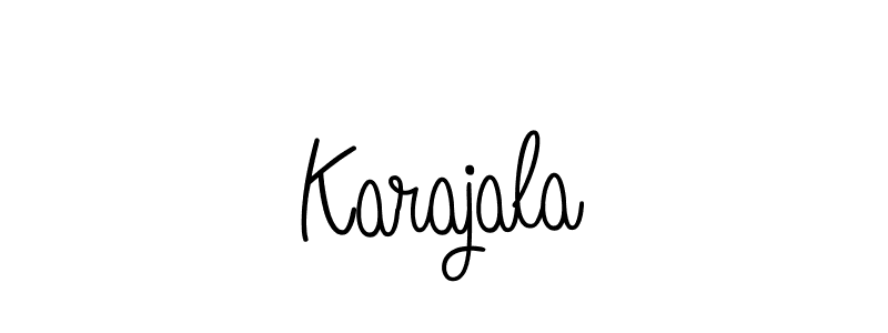 How to make Karajala signature? Angelique-Rose-font-FFP is a professional autograph style. Create handwritten signature for Karajala name. Karajala signature style 5 images and pictures png