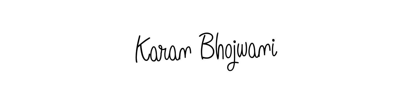 Once you've used our free online signature maker to create your best signature Angelique-Rose-font-FFP style, it's time to enjoy all of the benefits that Karan Bhojwani name signing documents. Karan Bhojwani signature style 5 images and pictures png