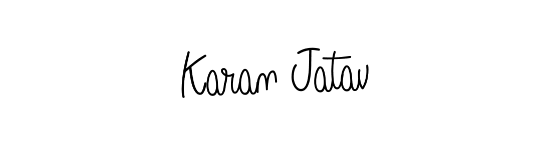 Also You can easily find your signature by using the search form. We will create Karan Jatav name handwritten signature images for you free of cost using Angelique-Rose-font-FFP sign style. Karan Jatav signature style 5 images and pictures png