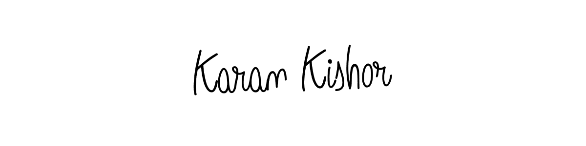 This is the best signature style for the Karan Kishor name. Also you like these signature font (Angelique-Rose-font-FFP). Mix name signature. Karan Kishor signature style 5 images and pictures png