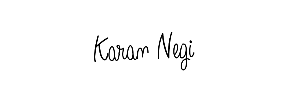 Karan Negi stylish signature style. Best Handwritten Sign (Angelique-Rose-font-FFP) for my name. Handwritten Signature Collection Ideas for my name Karan Negi. Karan Negi signature style 5 images and pictures png