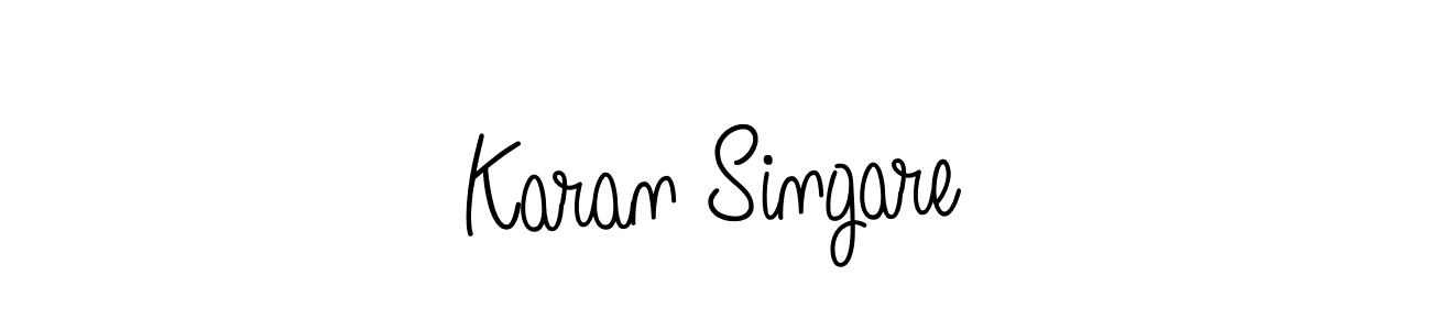 Make a short Karan Singare signature style. Manage your documents anywhere anytime using Angelique-Rose-font-FFP. Create and add eSignatures, submit forms, share and send files easily. Karan Singare signature style 5 images and pictures png