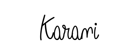 Also You can easily find your signature by using the search form. We will create Karani name handwritten signature images for you free of cost using Angelique-Rose-font-FFP sign style. Karani signature style 5 images and pictures png