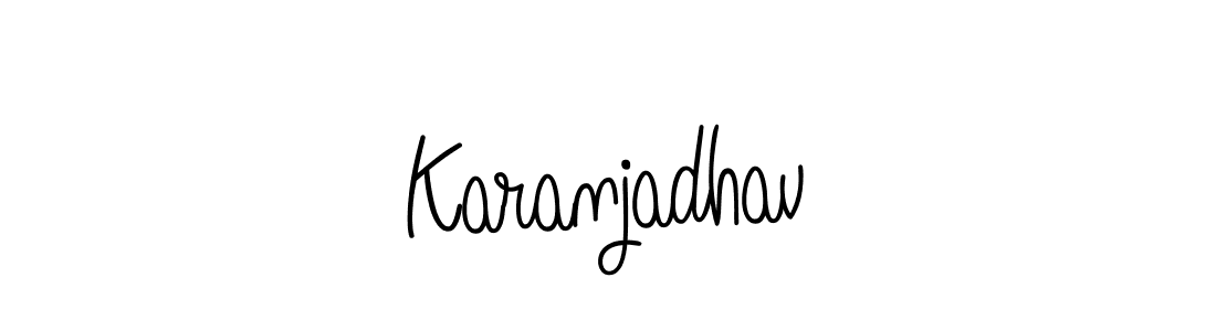 Angelique-Rose-font-FFP is a professional signature style that is perfect for those who want to add a touch of class to their signature. It is also a great choice for those who want to make their signature more unique. Get Karanjadhav name to fancy signature for free. Karanjadhav signature style 5 images and pictures png