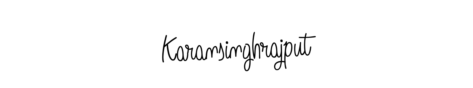 The best way (Angelique-Rose-font-FFP) to make a short signature is to pick only two or three words in your name. The name Karansinghrajput include a total of six letters. For converting this name. Karansinghrajput signature style 5 images and pictures png