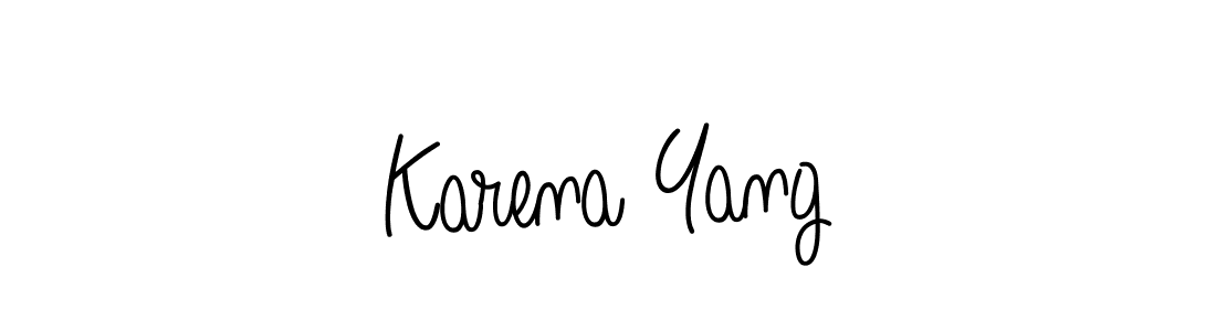 See photos of Karena Yang official signature by Spectra . Check more albums & portfolios. Read reviews & check more about Angelique-Rose-font-FFP font. Karena Yang signature style 5 images and pictures png