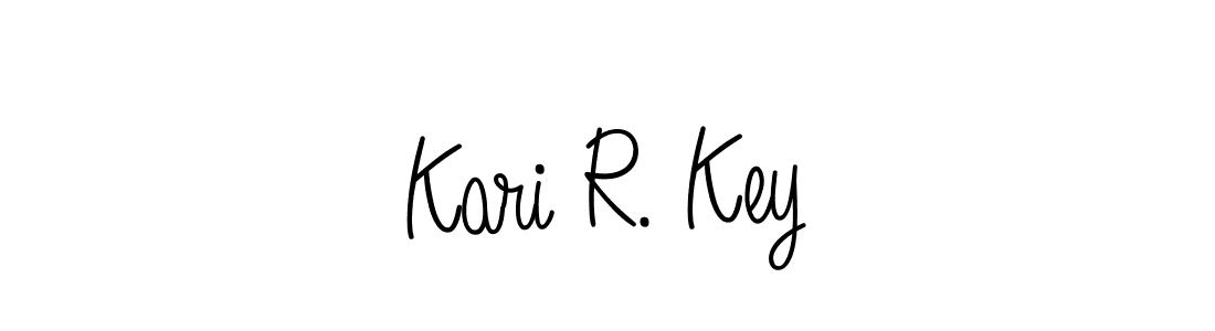 Angelique-Rose-font-FFP is a professional signature style that is perfect for those who want to add a touch of class to their signature. It is also a great choice for those who want to make their signature more unique. Get Kari R. Key name to fancy signature for free. Kari R. Key signature style 5 images and pictures png
