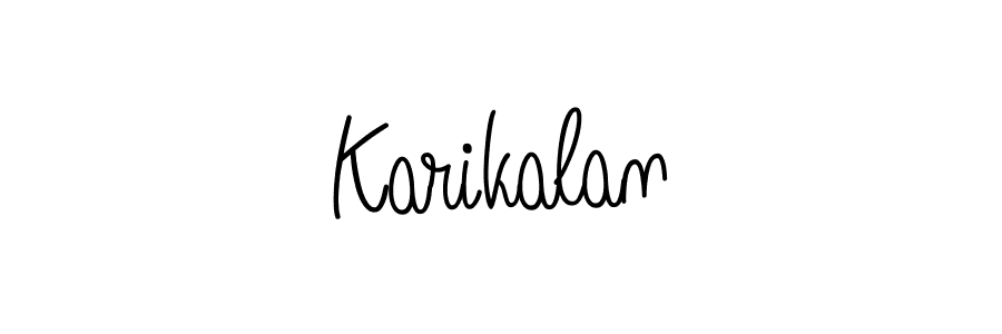 Best and Professional Signature Style for Karikalan. Angelique-Rose-font-FFP Best Signature Style Collection. Karikalan signature style 5 images and pictures png