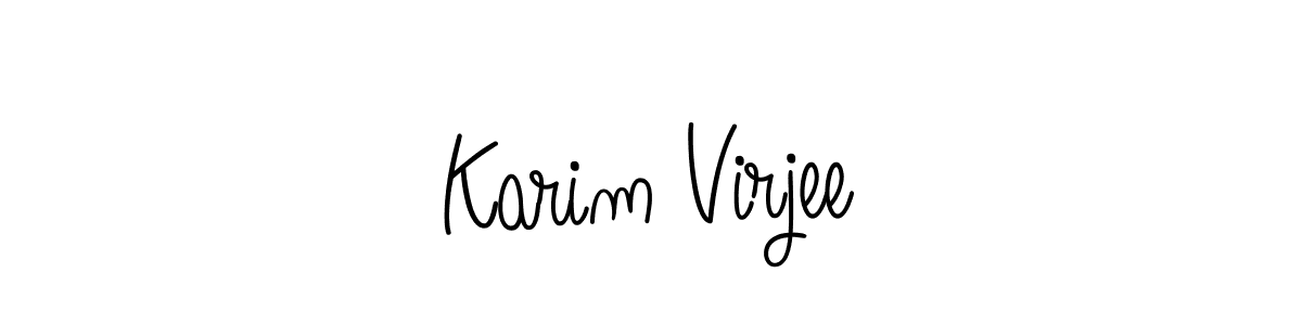 It looks lik you need a new signature style for name Karim Virjee. Design unique handwritten (Angelique-Rose-font-FFP) signature with our free signature maker in just a few clicks. Karim Virjee signature style 5 images and pictures png