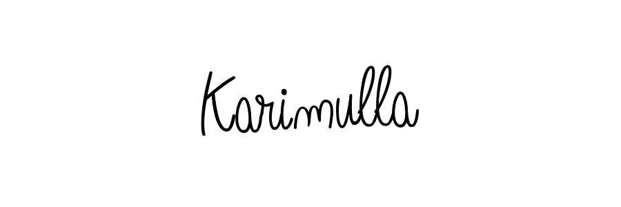 Similarly Angelique-Rose-font-FFP is the best handwritten signature design. Signature creator online .You can use it as an online autograph creator for name Karimulla. Karimulla signature style 5 images and pictures png