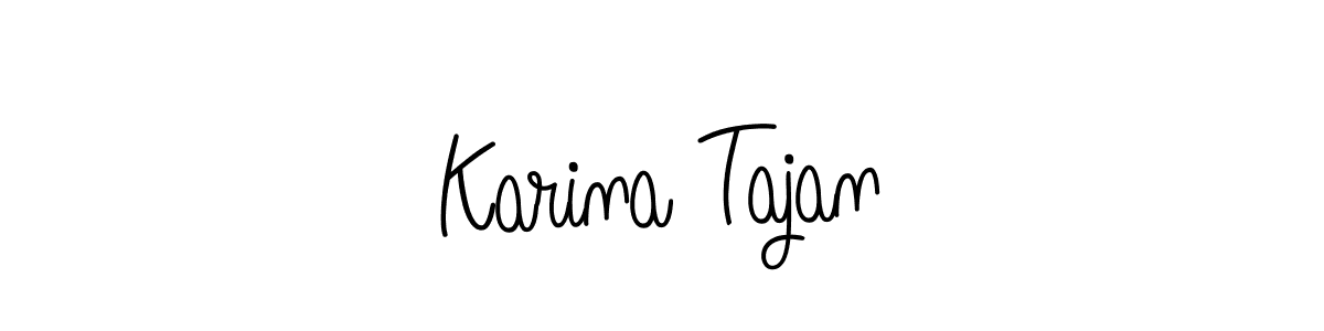 It looks lik you need a new signature style for name Karina Tajan. Design unique handwritten (Angelique-Rose-font-FFP) signature with our free signature maker in just a few clicks. Karina Tajan signature style 5 images and pictures png