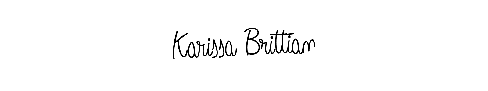 This is the best signature style for the Karissa Brittian name. Also you like these signature font (Angelique-Rose-font-FFP). Mix name signature. Karissa Brittian signature style 5 images and pictures png