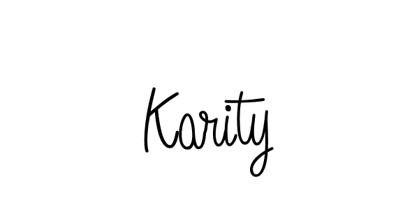 How to Draw Karity signature style? Angelique-Rose-font-FFP is a latest design signature styles for name Karity. Karity signature style 5 images and pictures png