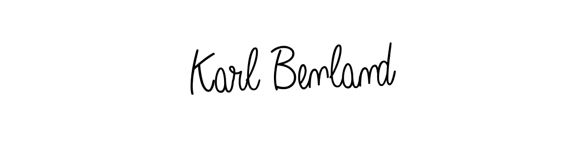 Once you've used our free online signature maker to create your best signature Angelique-Rose-font-FFP style, it's time to enjoy all of the benefits that Karl Benland name signing documents. Karl Benland signature style 5 images and pictures png