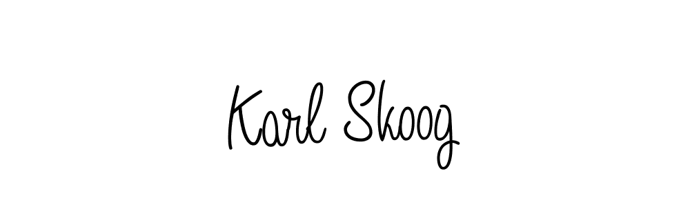 The best way (Angelique-Rose-font-FFP) to make a short signature is to pick only two or three words in your name. The name Karl Skoog include a total of six letters. For converting this name. Karl Skoog signature style 5 images and pictures png