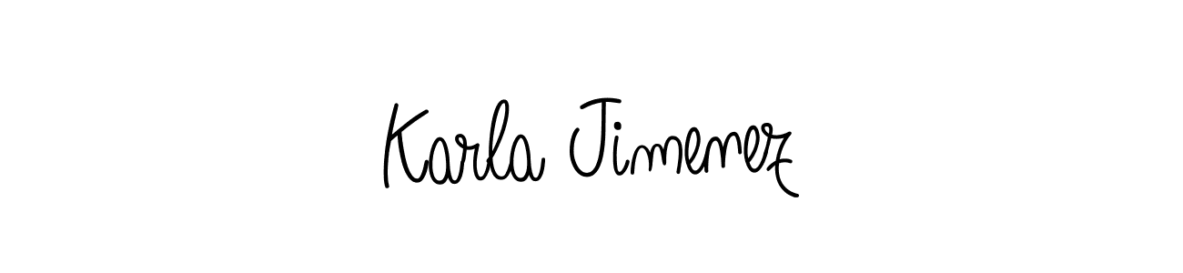 You can use this online signature creator to create a handwritten signature for the name Karla Jimenez. This is the best online autograph maker. Karla Jimenez signature style 5 images and pictures png