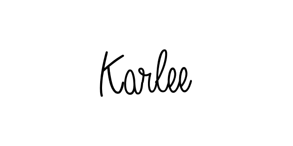 Once you've used our free online signature maker to create your best signature Angelique-Rose-font-FFP style, it's time to enjoy all of the benefits that Karlee name signing documents. Karlee signature style 5 images and pictures png