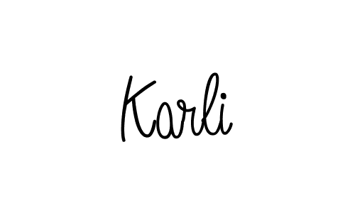 Once you've used our free online signature maker to create your best signature Angelique-Rose-font-FFP style, it's time to enjoy all of the benefits that Karli name signing documents. Karli signature style 5 images and pictures png
