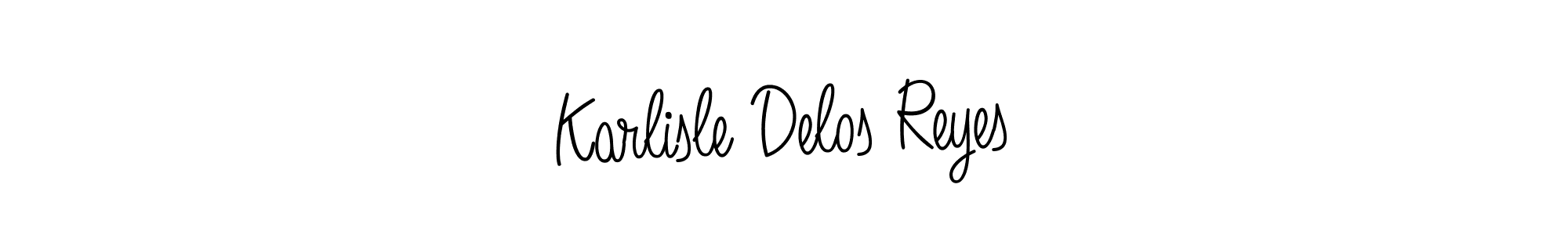Best and Professional Signature Style for Karlisle Delos Reyes. Angelique-Rose-font-FFP Best Signature Style Collection. Karlisle Delos Reyes signature style 5 images and pictures png