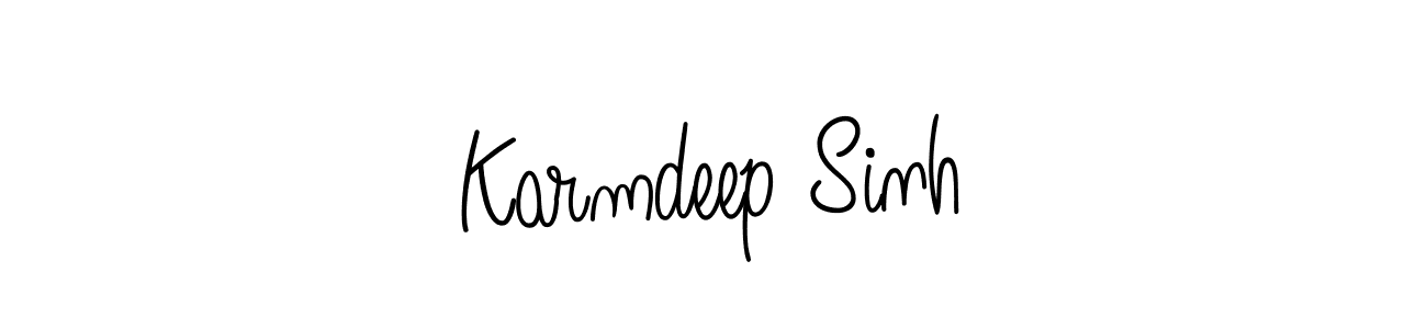 It looks lik you need a new signature style for name Karmdeep Sinh. Design unique handwritten (Angelique-Rose-font-FFP) signature with our free signature maker in just a few clicks. Karmdeep Sinh signature style 5 images and pictures png