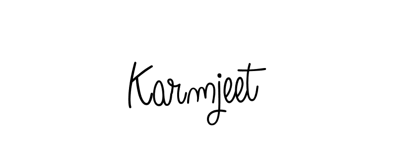 Best and Professional Signature Style for Karmjeet. Angelique-Rose-font-FFP Best Signature Style Collection. Karmjeet signature style 5 images and pictures png