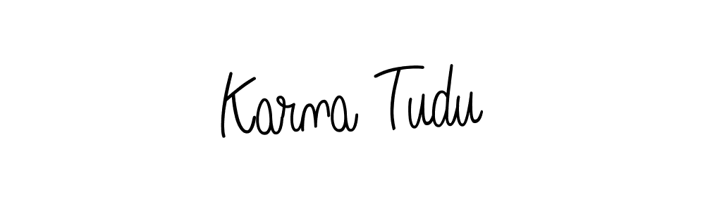 Also You can easily find your signature by using the search form. We will create Karna Tudu name handwritten signature images for you free of cost using Angelique-Rose-font-FFP sign style. Karna Tudu signature style 5 images and pictures png
