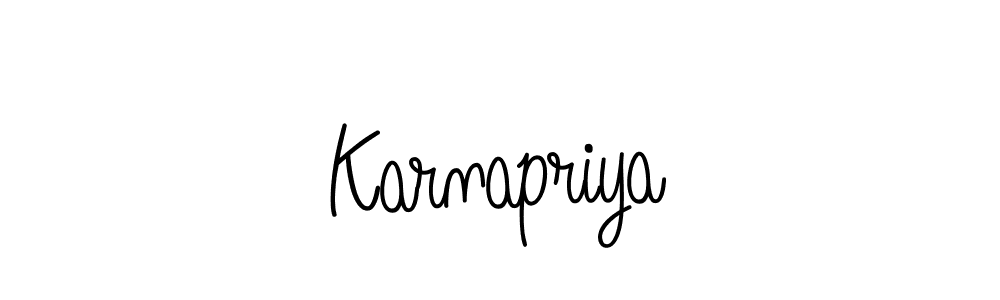 Make a short Karnapriya signature style. Manage your documents anywhere anytime using Angelique-Rose-font-FFP. Create and add eSignatures, submit forms, share and send files easily. Karnapriya signature style 5 images and pictures png
