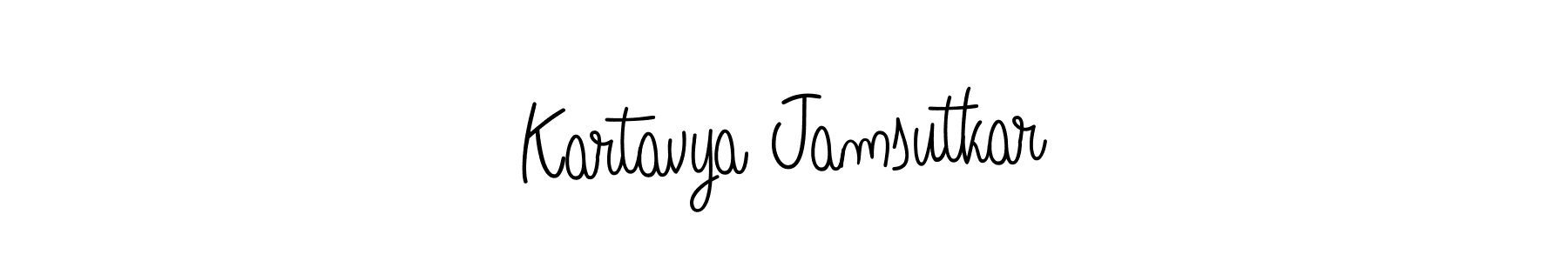 Best and Professional Signature Style for Kartavya Jamsutkar. Angelique-Rose-font-FFP Best Signature Style Collection. Kartavya Jamsutkar signature style 5 images and pictures png