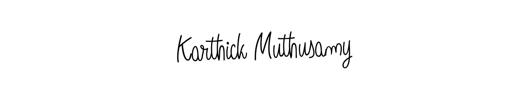 Also You can easily find your signature by using the search form. We will create Karthick Muthusamy name handwritten signature images for you free of cost using Angelique-Rose-font-FFP sign style. Karthick Muthusamy signature style 5 images and pictures png